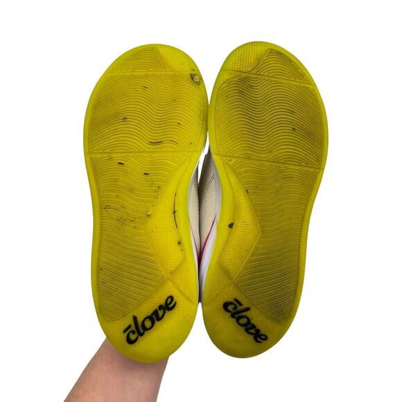 CLOVE Lemon Aid Beige Faux Leather Healthcare Nursing Slip On Comfort Shoes - Picture 10 of 10